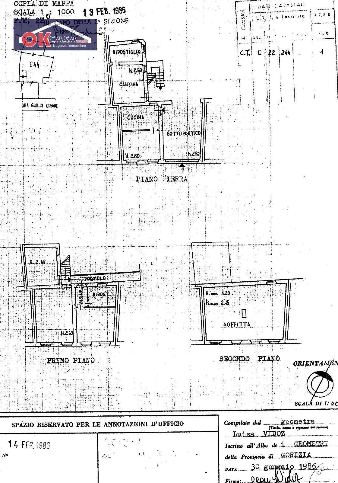 Villette a schiera in vendita a Gorizia