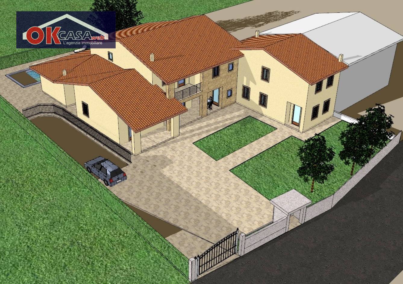 Rustico in vendita a Villafranca di Verona, Rosegaferro