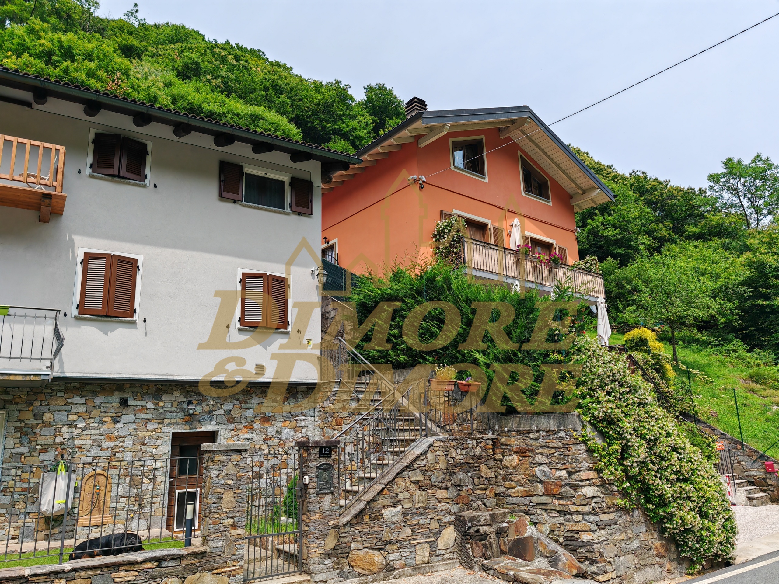 Villa con giardino a Cannobio