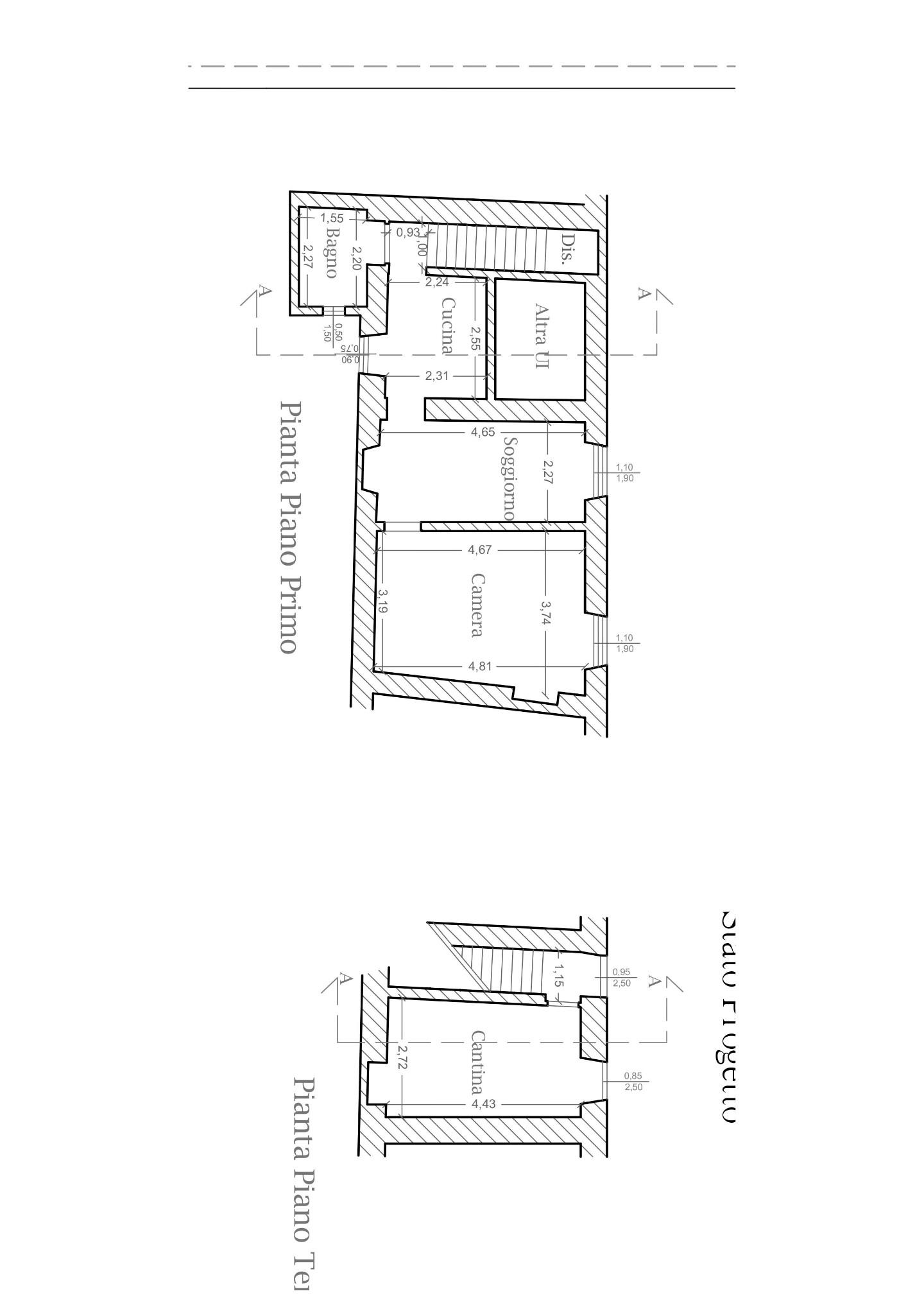 Trilocale ristrutturato, Massa centro storico