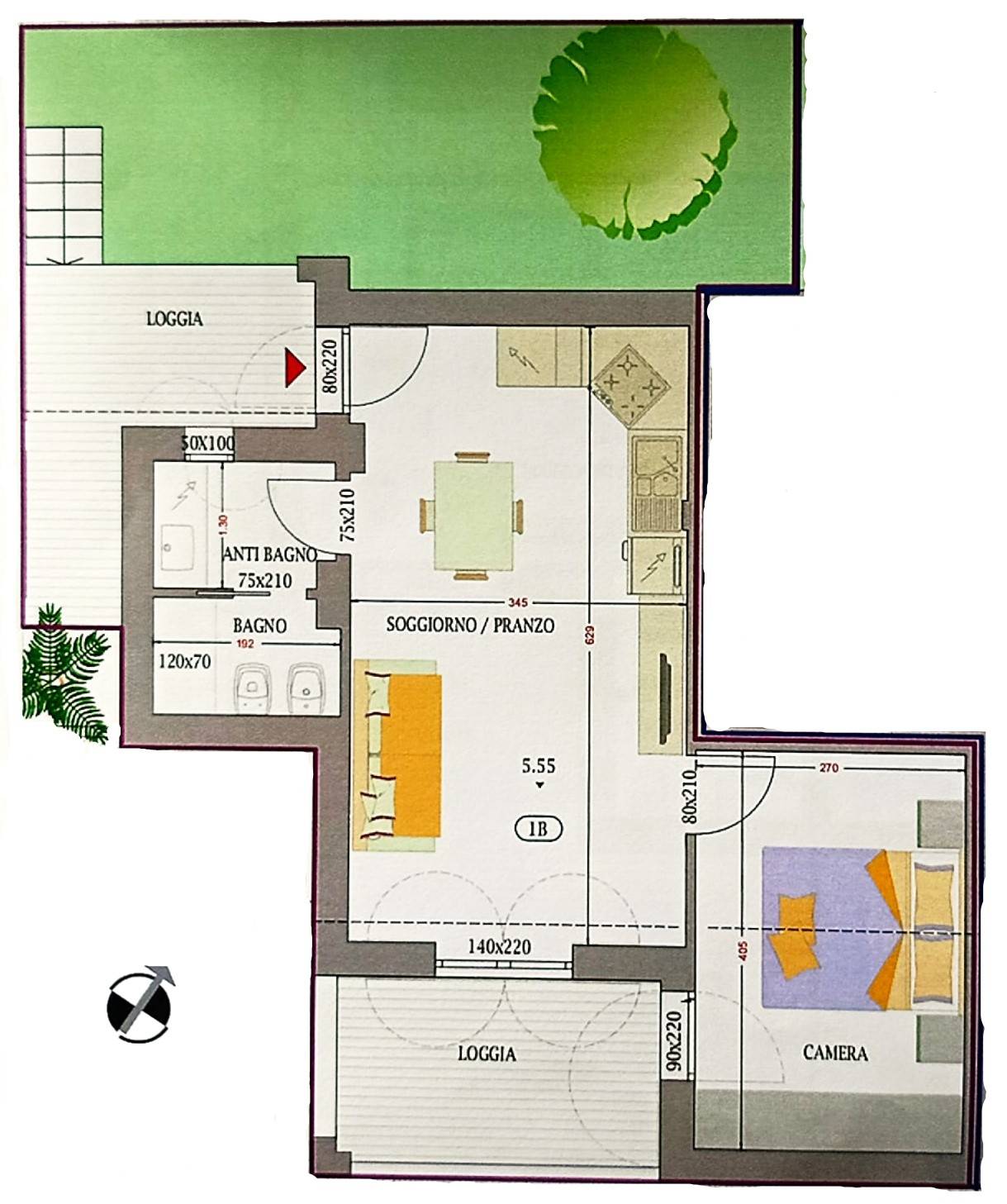 2 locali in vendita a Diano Marina