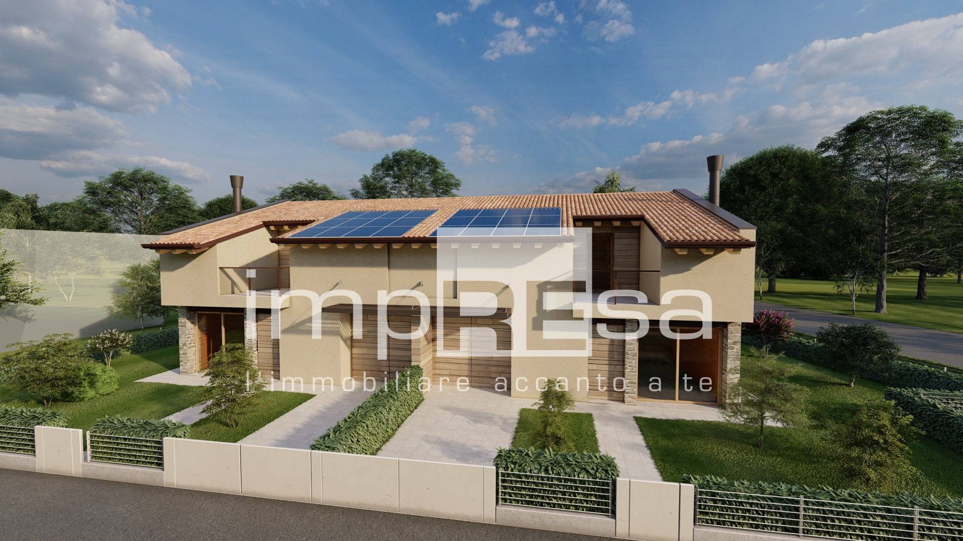 Abbinata/Bifamiliare in vendita a Mogliano Veneto