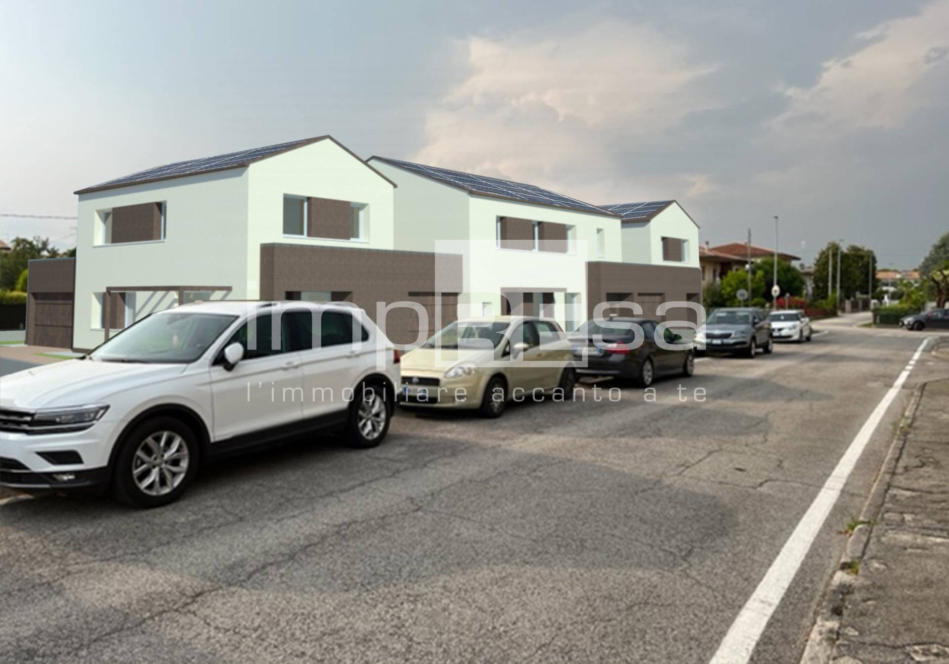Abbinata/Bifamiliare in vendita a Susegana, Ponte della Priula