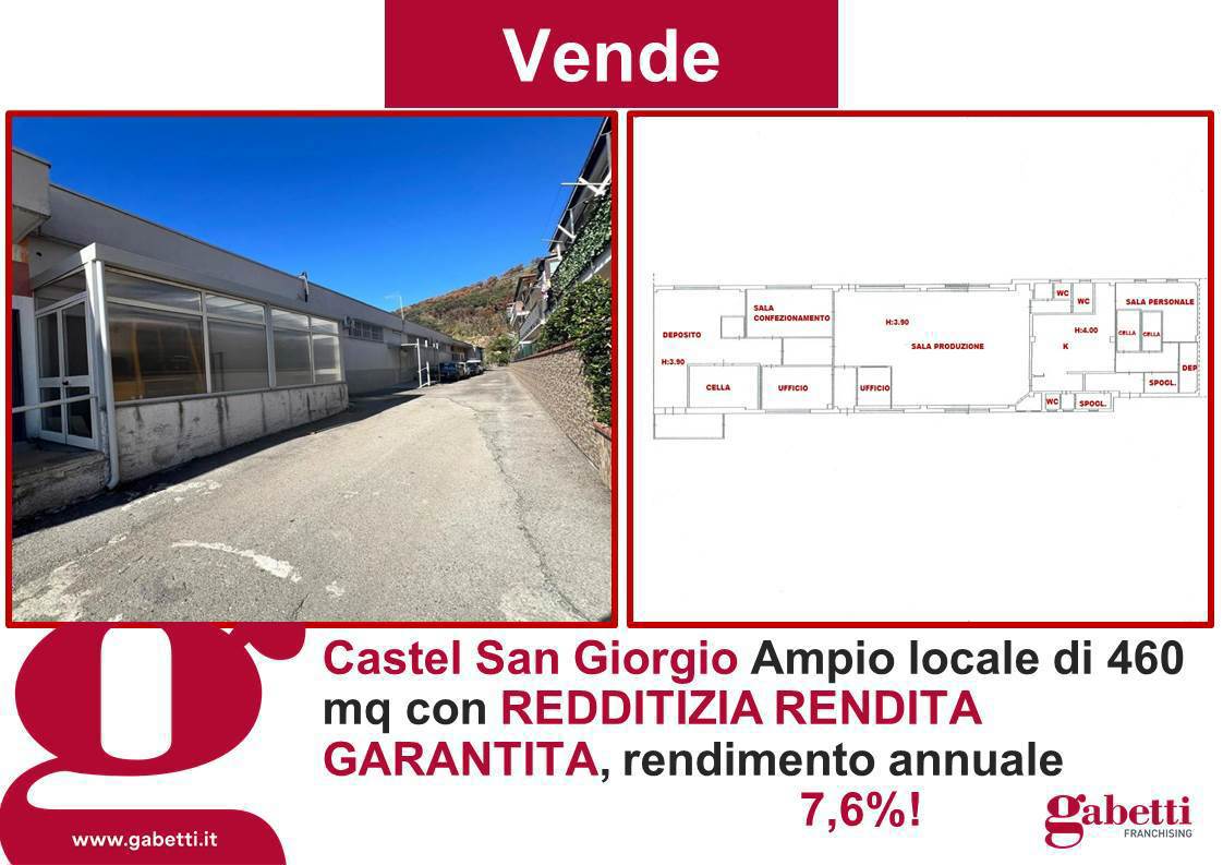 Negozio in vendita a Castel San Giorgio