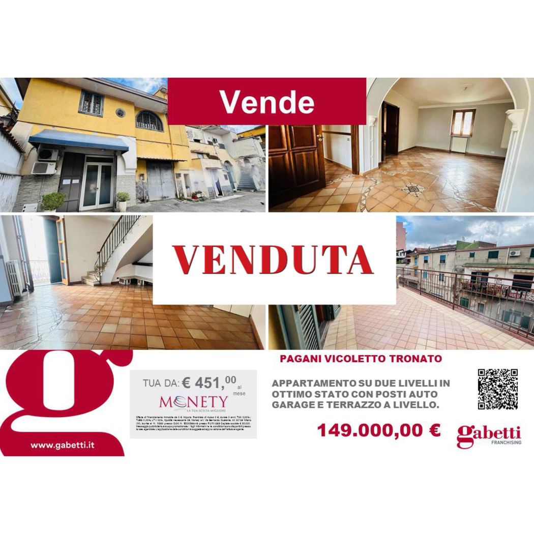 Quadrilocale in vendita a Pagani