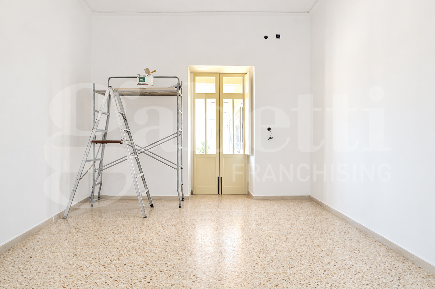 Trilocale con box doppio a Scafati