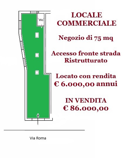 Negozio in vendita a Pagani