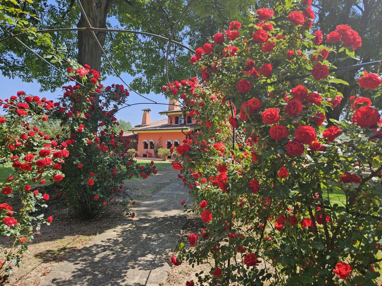 Villa con giardino a Teolo