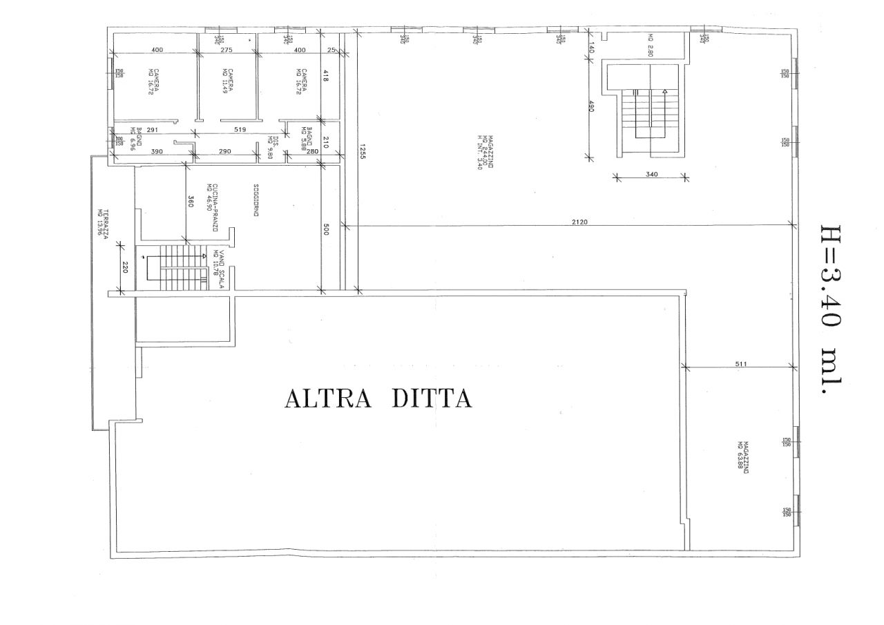Capannone con giardino a Albignasego