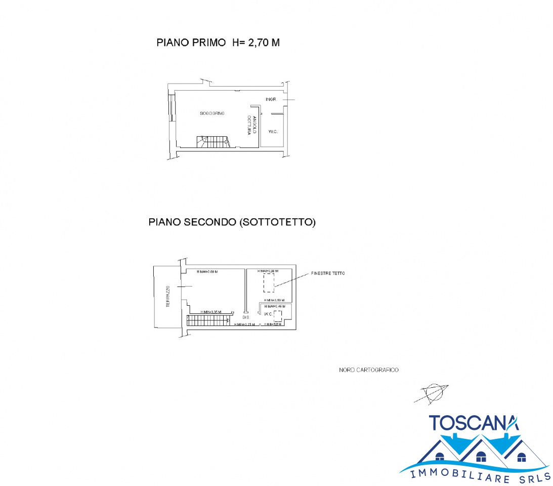 Trilocale con terrazzo a Firenze