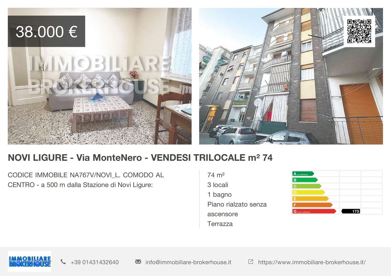 Trilocale in vendita in via monte nero 0, Novi Ligure