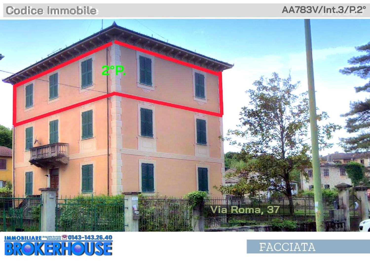 Trilocale in vendita in via via roma 37, Arquata Scrivia