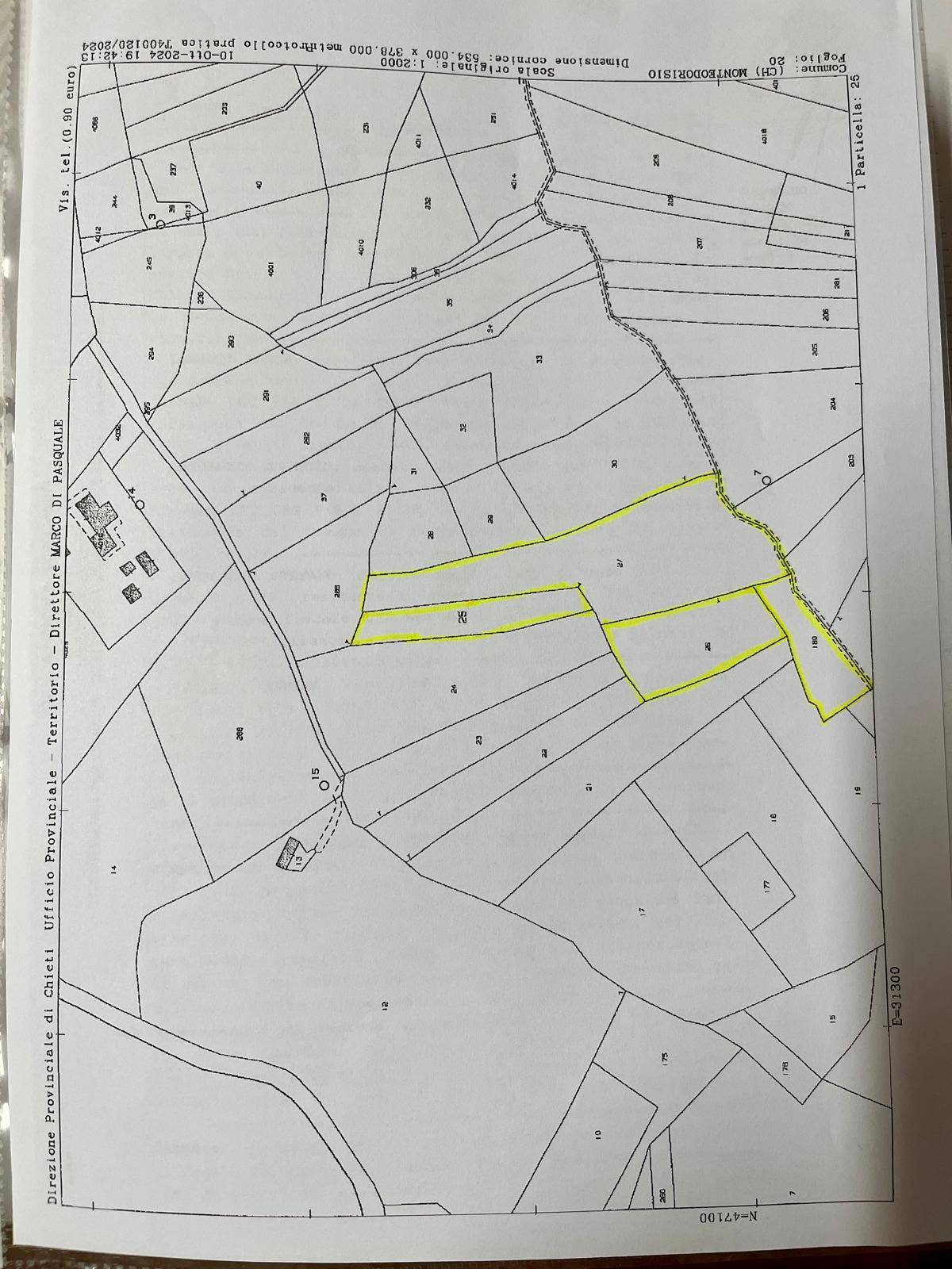 Terreno Agricolo in vendita a Monteodorisio