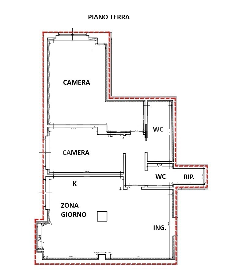 Appartamento ristrutturato a Siena