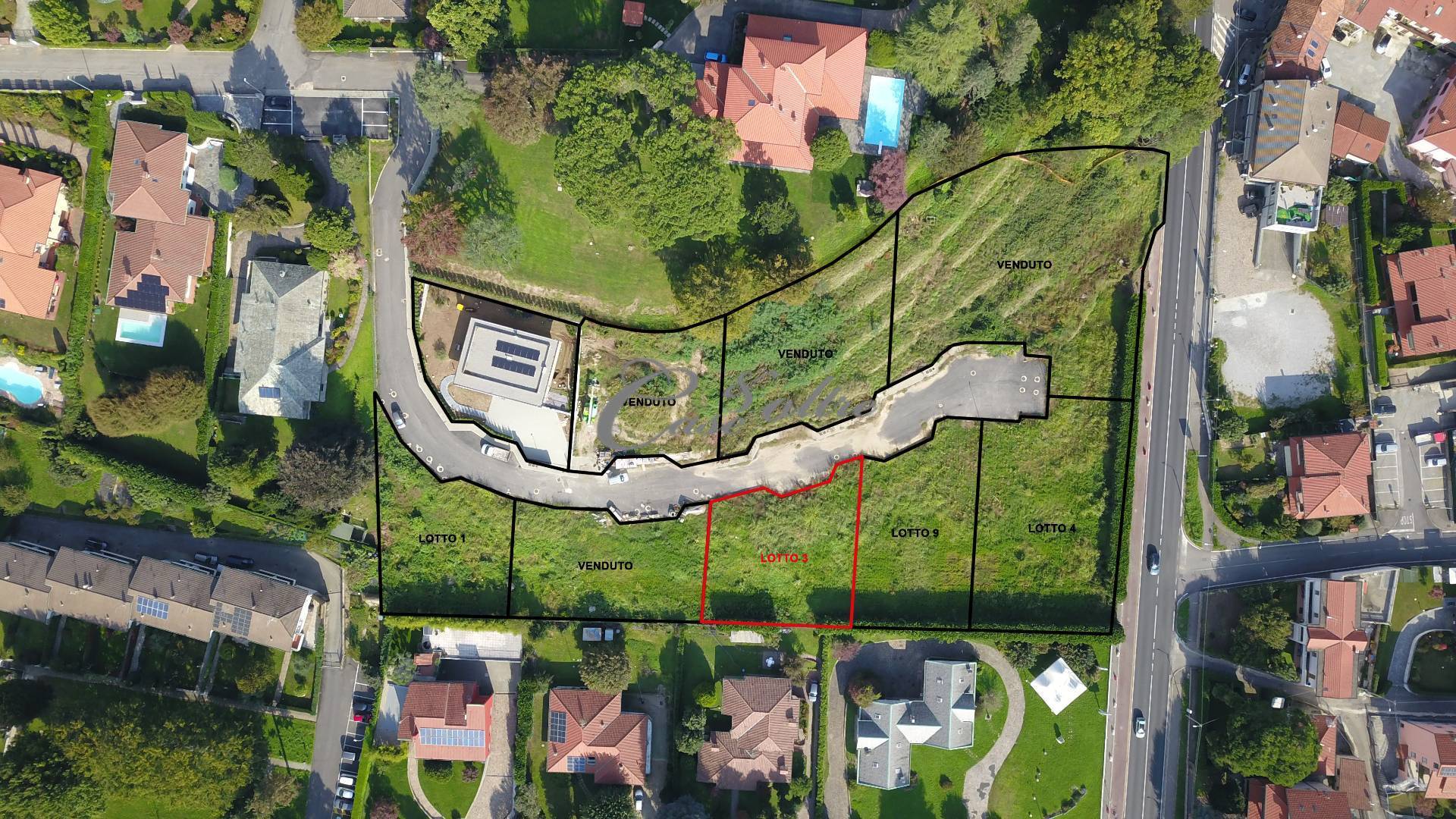 Terreno edificabile residenziale in vendita a Cermenate, Asnago