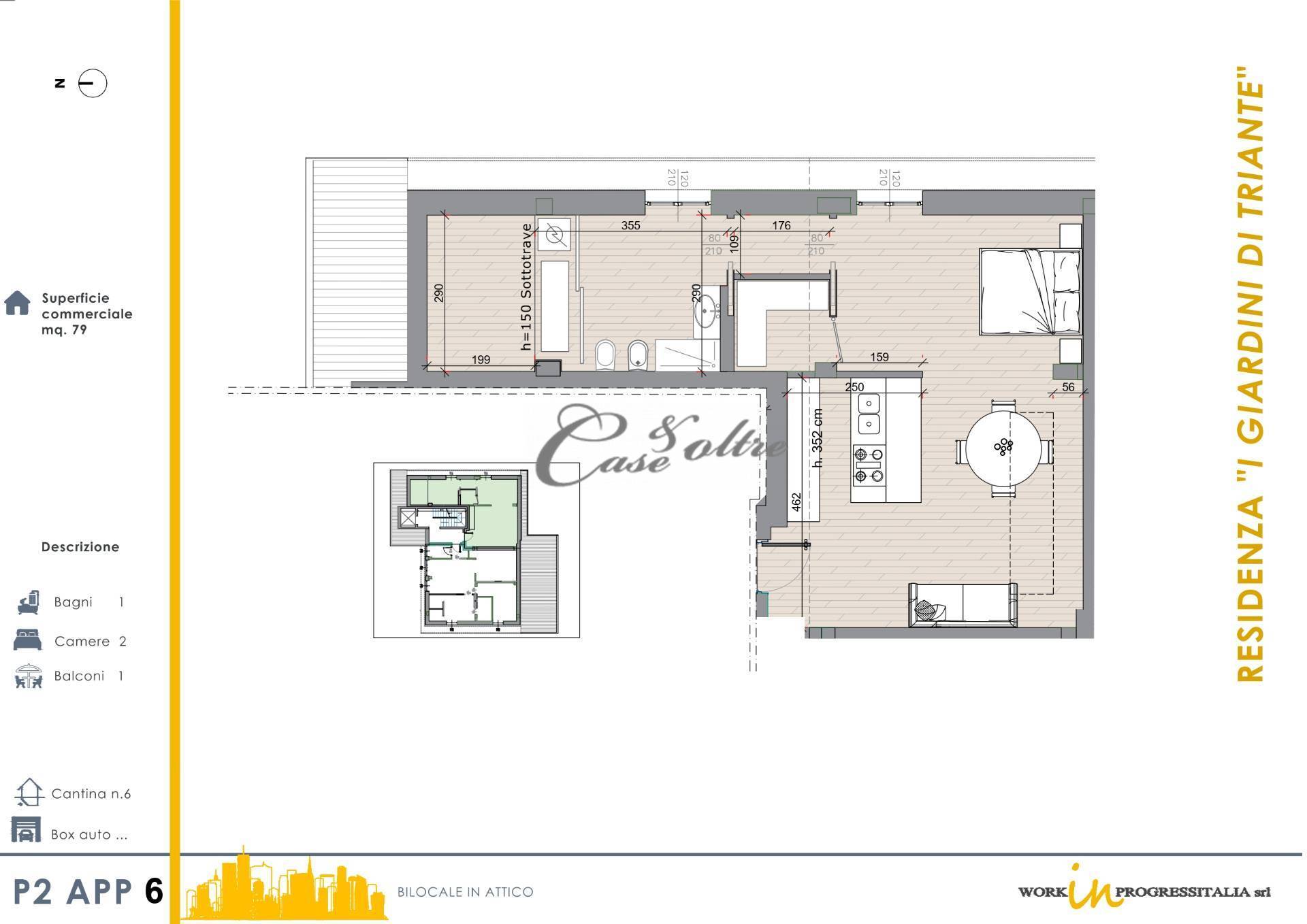 Bilocale in vendita a Monza, San Fruttuoso