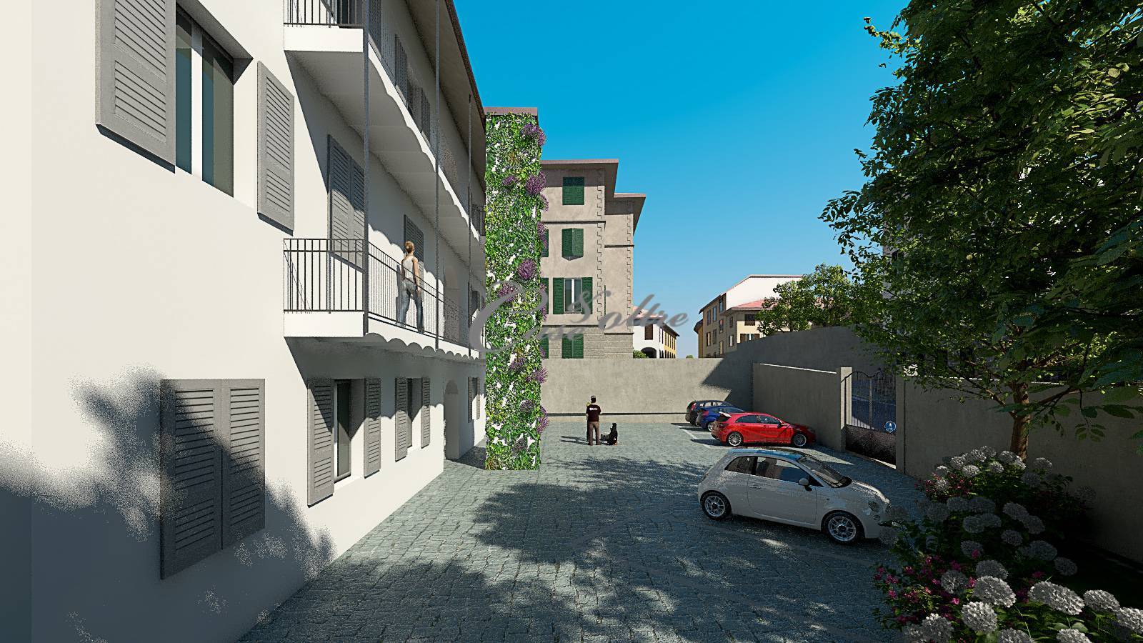 Trilocale in affitto a Carimate