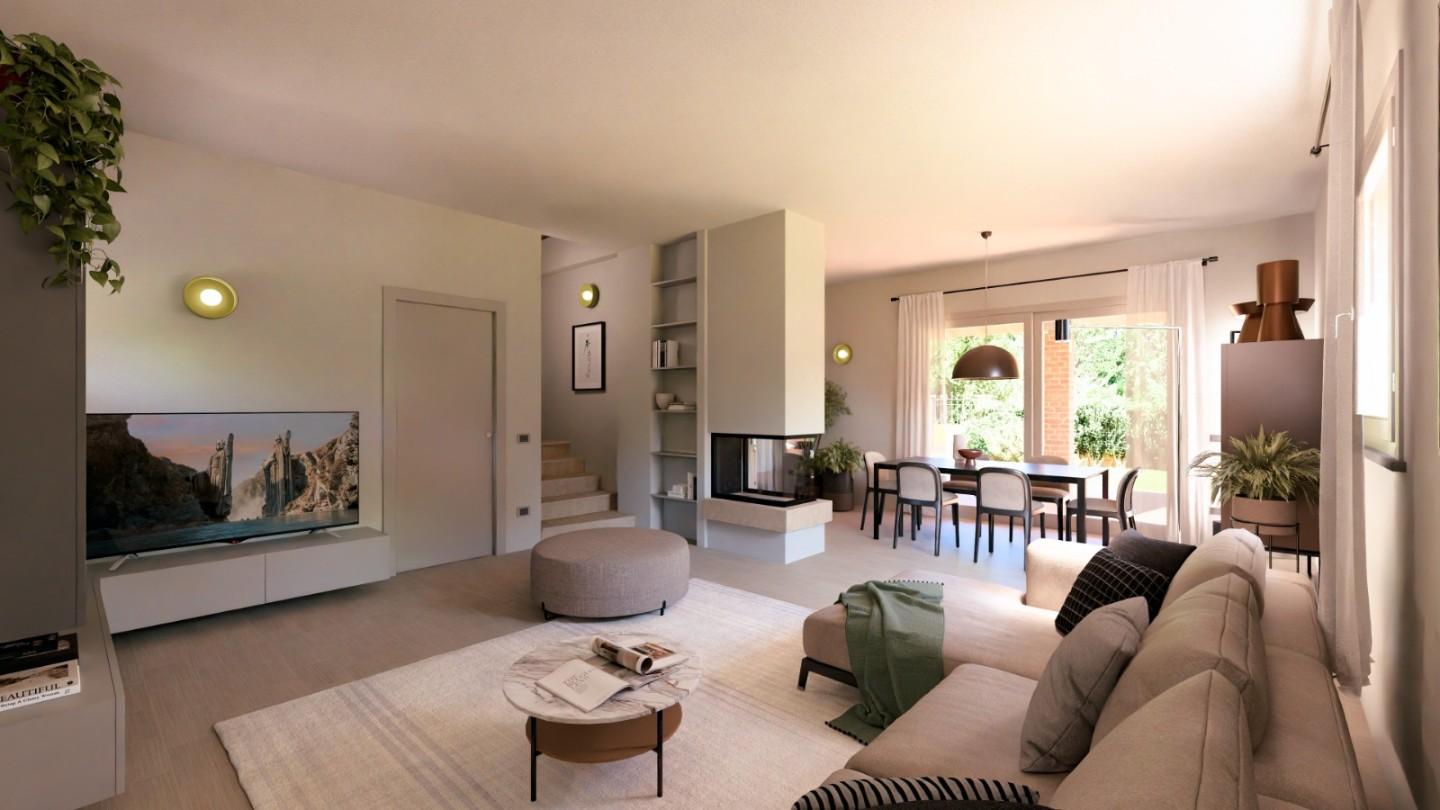 Villa Bifamiliare con giardino a Peccioli