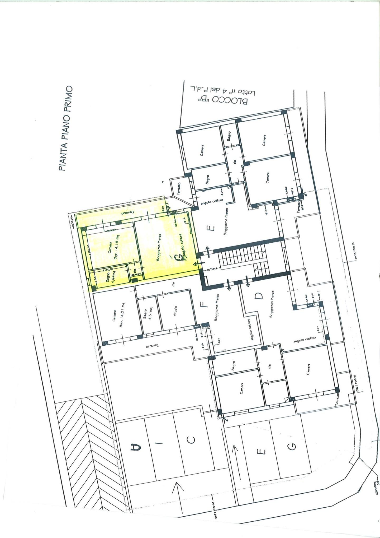 Bilocale con terrazzo a Capannoli