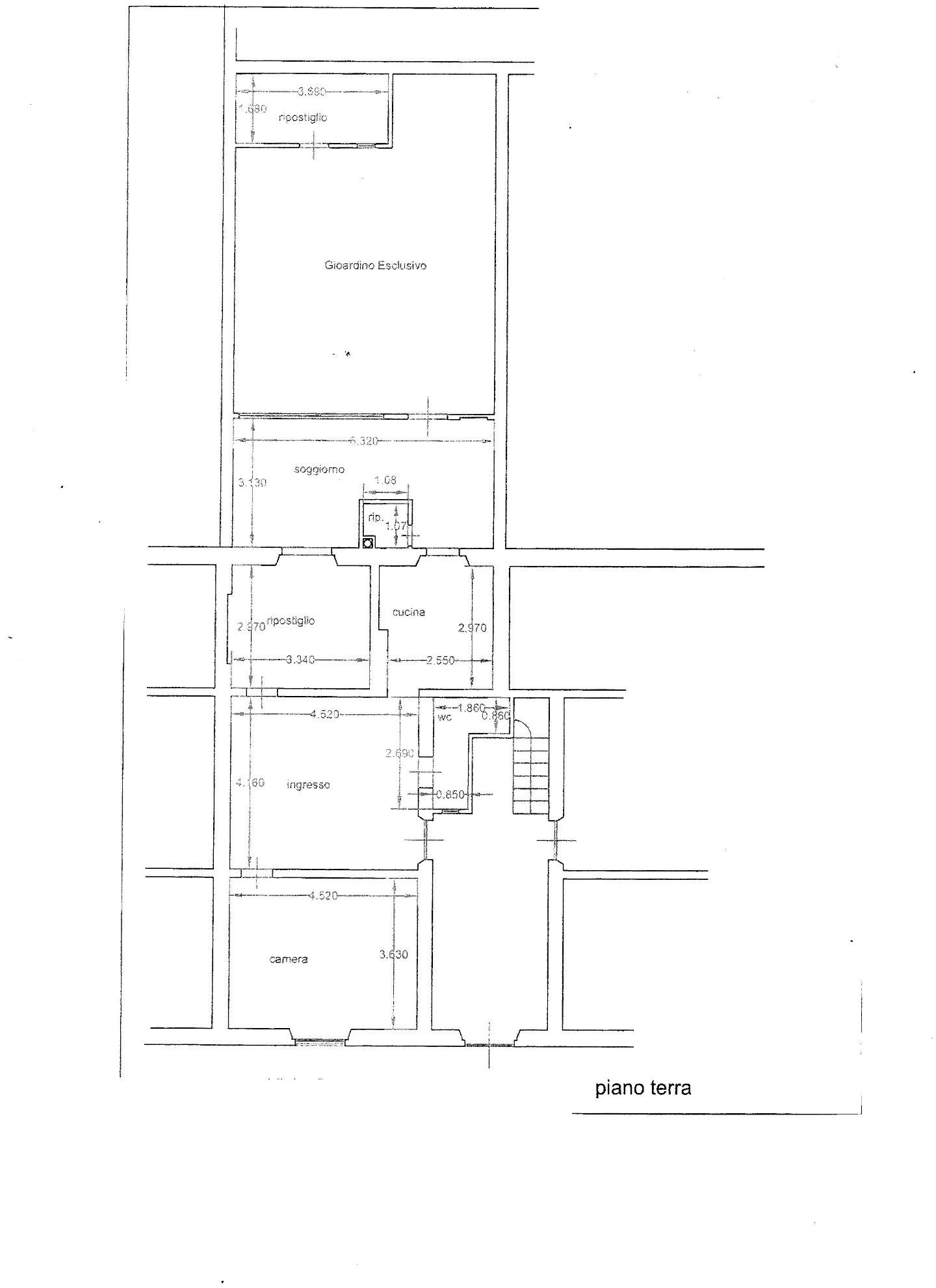 Quadrilocale con giardino, Livorno s. marco