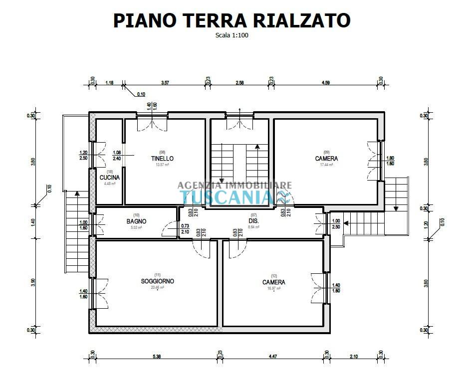 Villa Bifamiliare con giardino, Cecina marina