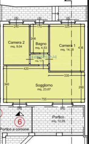 Trilocale nuovo a Cascina