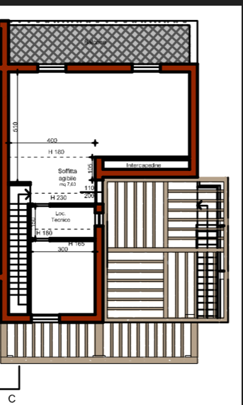 Quadrilocale con giardino a Pisa