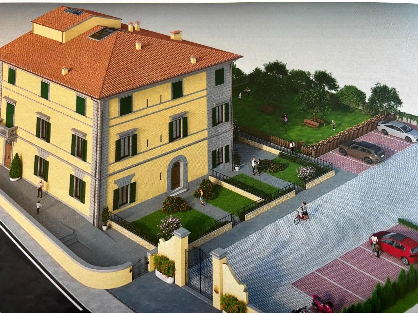 Quadrilocale con giardino, San Miniato catena