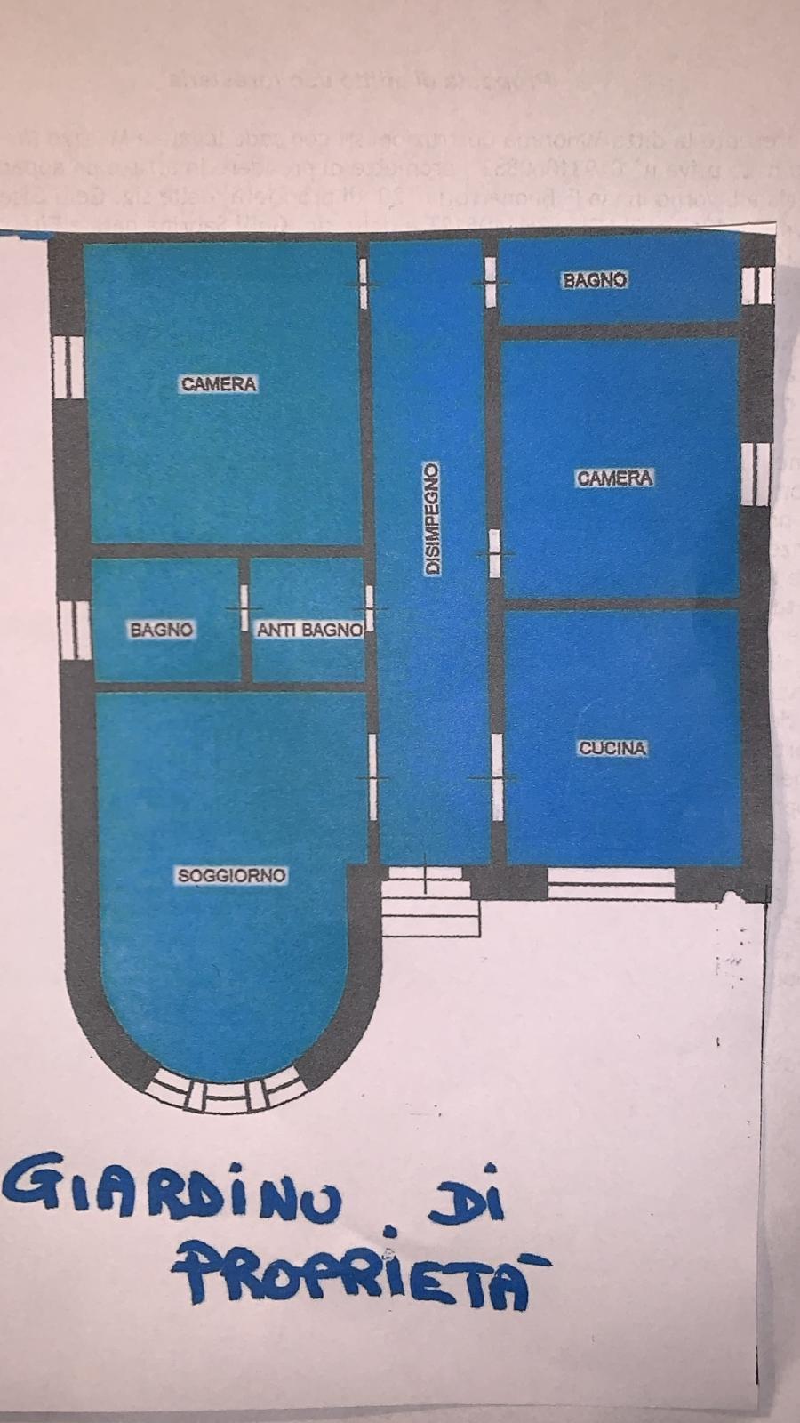 Trilocale con giardino, Livorno ardenza