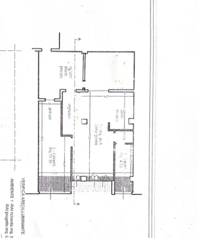 Trilocale da ristrutturare a Cascina
