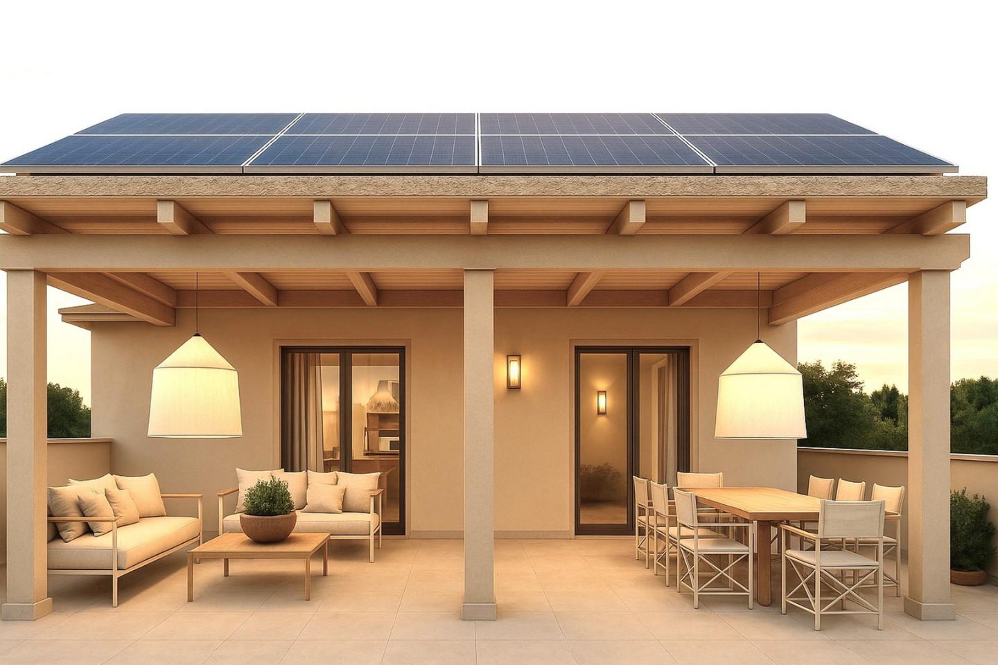 Attico con terrazzo, Massa ronchi