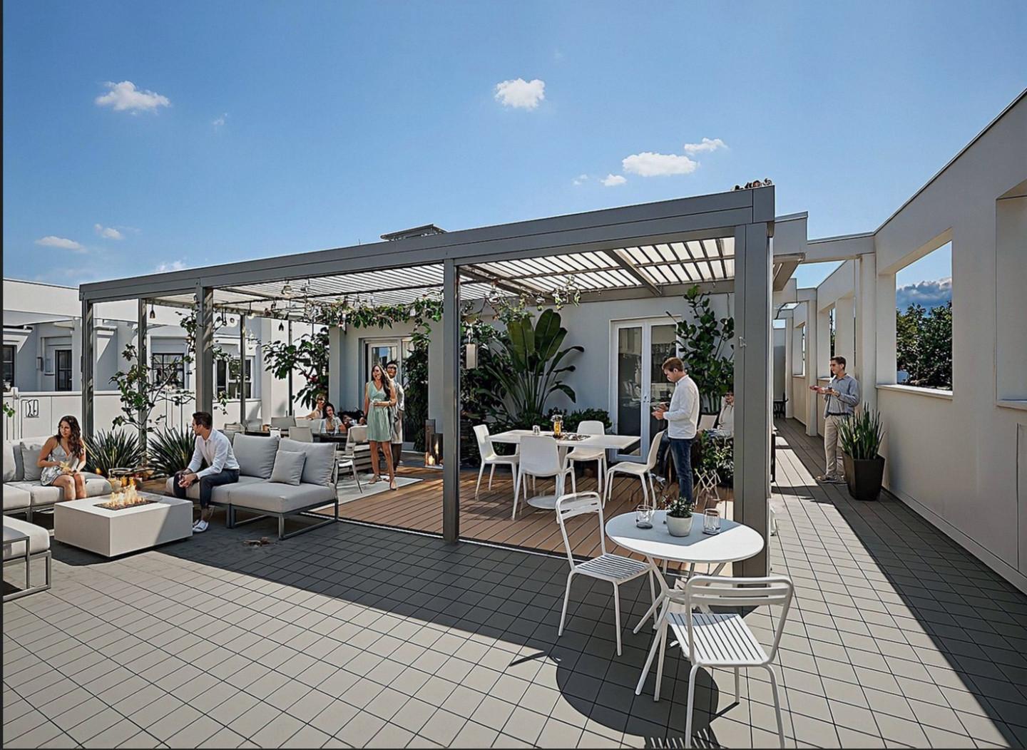 Attico con terrazzo, Massa ronchi