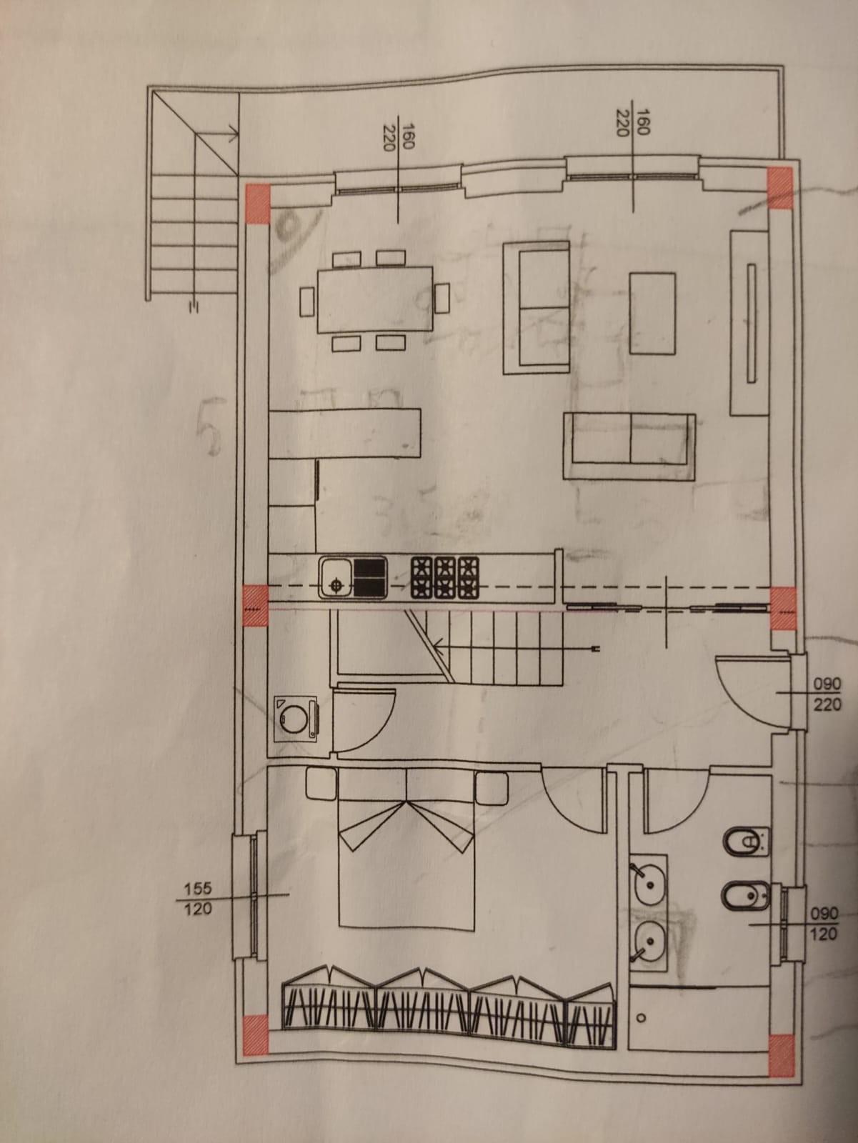 Casa indipendente con giardino, Carrara marina di