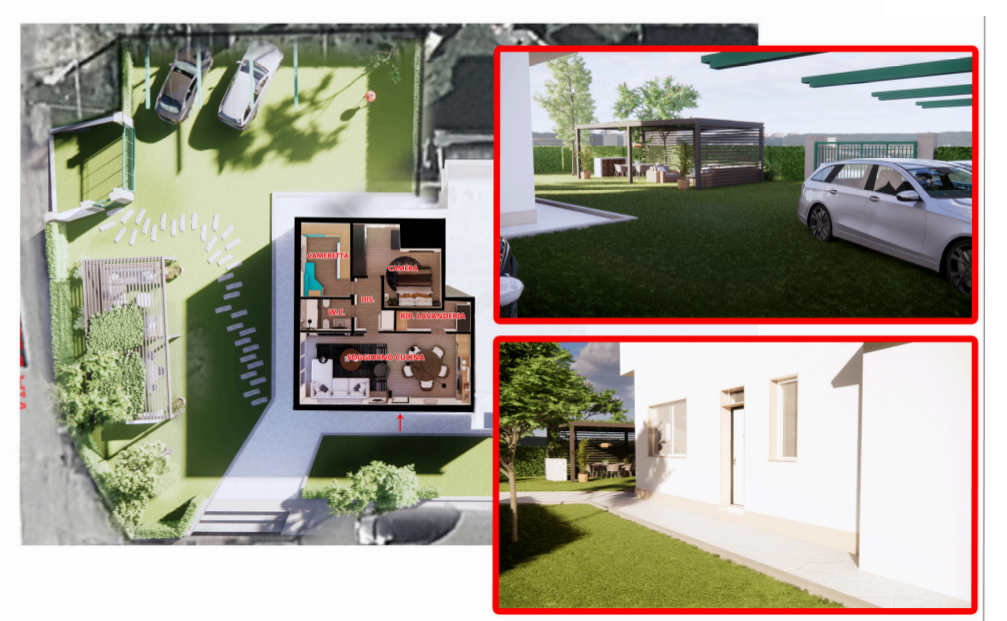 Casa indipendente con giardino a Ortonovo