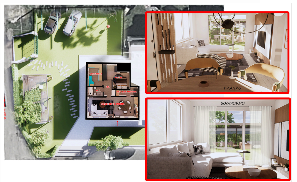 Casa indipendente con giardino a Ortonovo