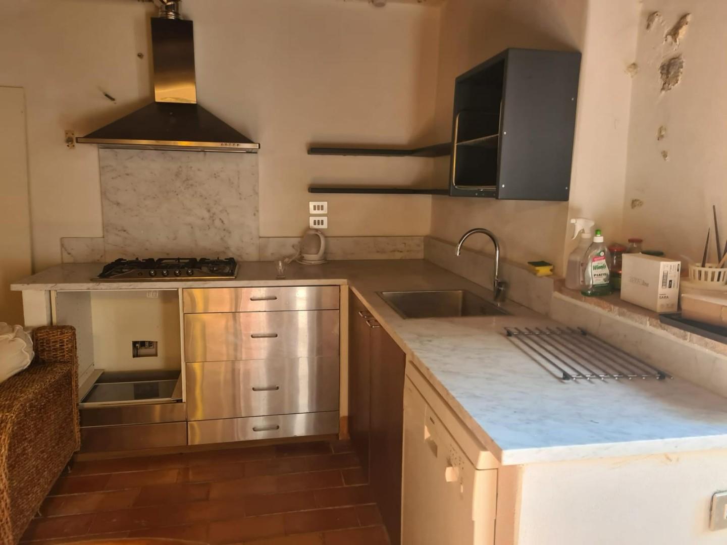 Trilocale arredato in affitto, Chiusdino causa