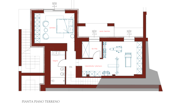 Villa Trifamiliari con giardino, Monteriggioni colombaio