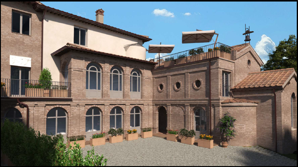 Appartamento con giardino, Siena pieve a bozzone