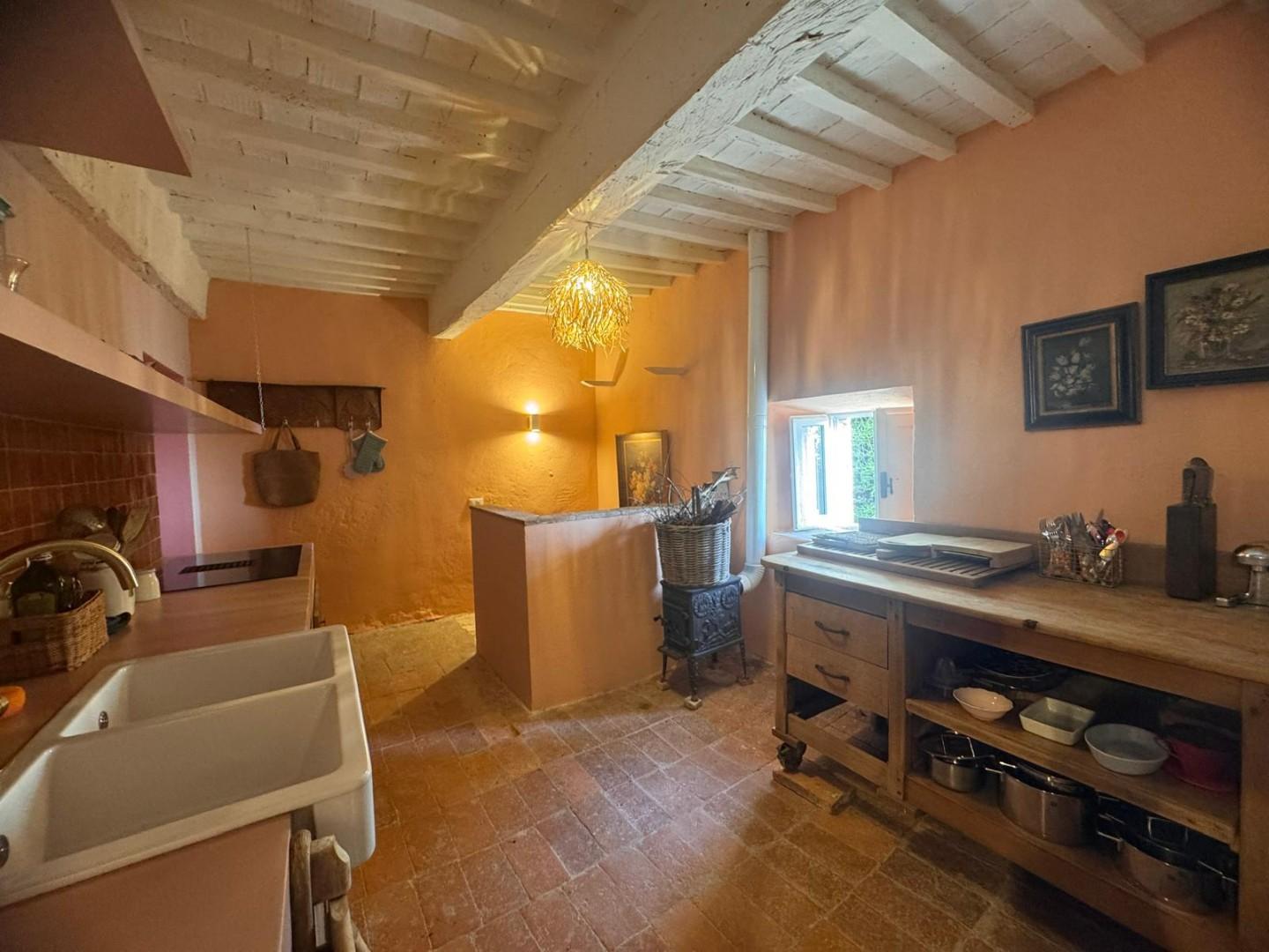 Casa indipendente con giardino, Chiusdino ciciano