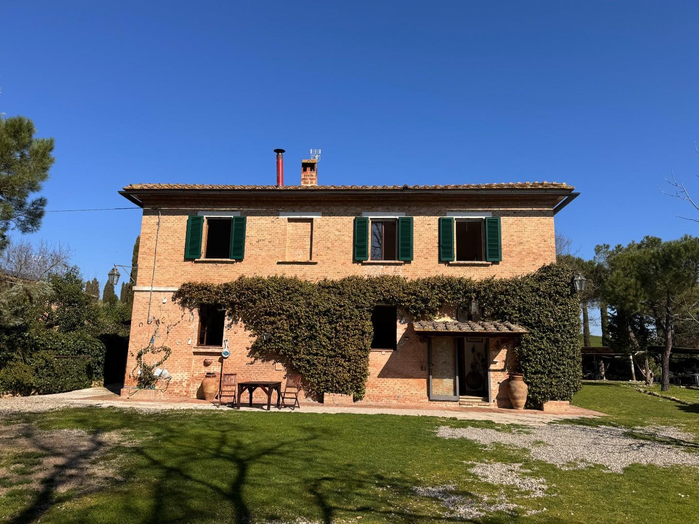 Villa con giardino, Asciano santa caterina vescona