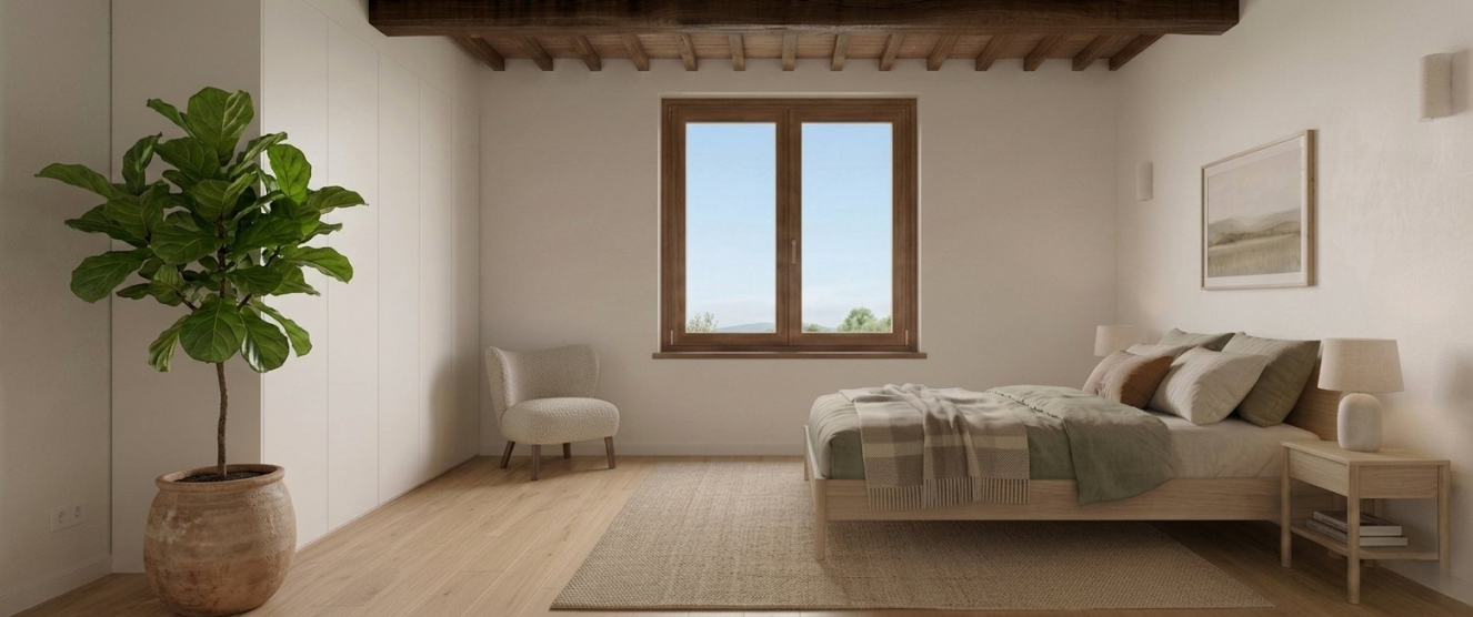 Villa con giardino, Siena salteano
