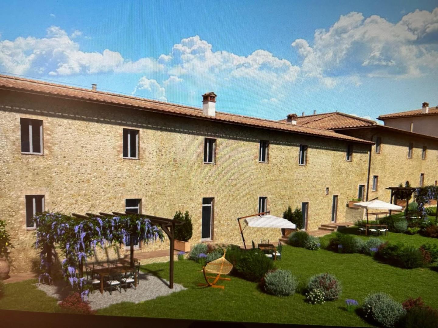 Trilocale con giardino a Siena