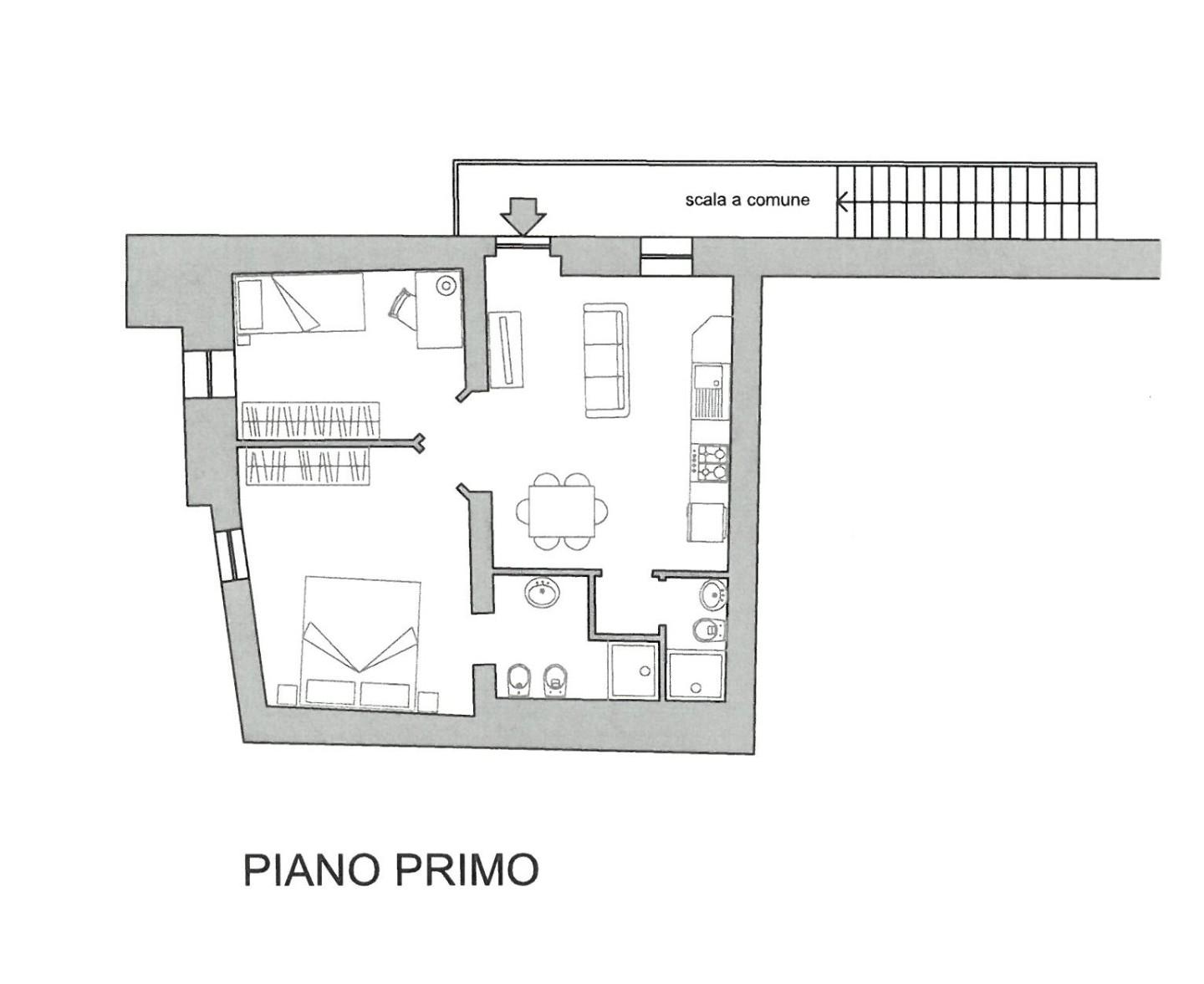 Trilocale in vendita a Siena