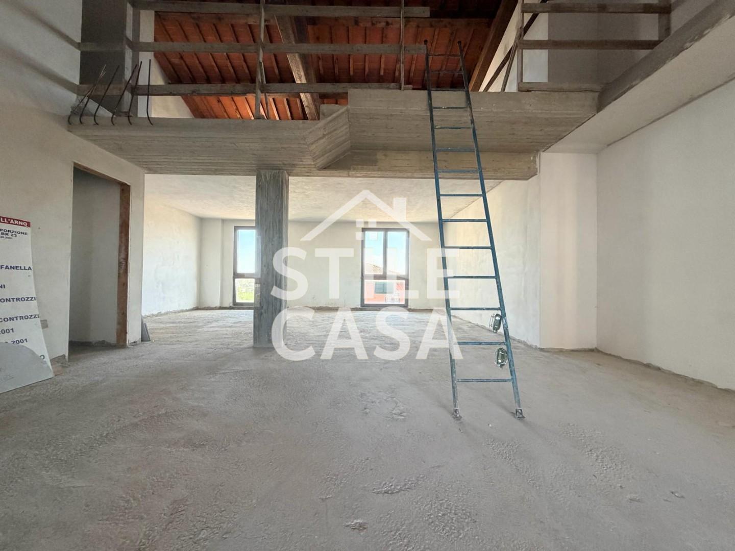 Loft con terrazzo a Santa Croce sull'Arno