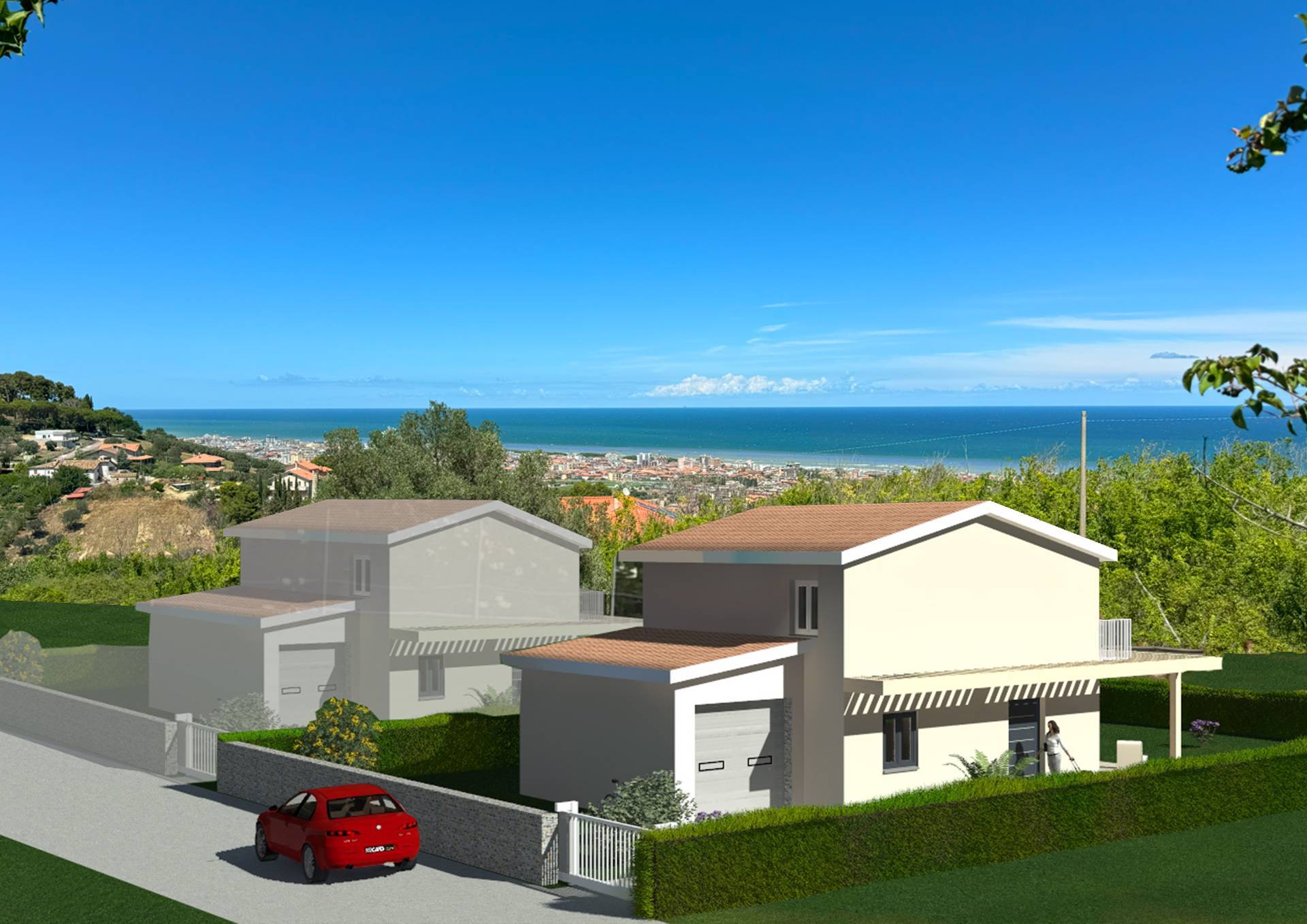 Villa in vendita a Tortoreto, Tortoreto Alta