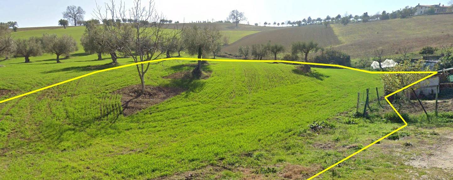 Terreno residenziale in vendita a Castellalto, Casemolino