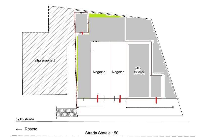Locale commerciale in vendita a Morro d'Oro, Pagliare