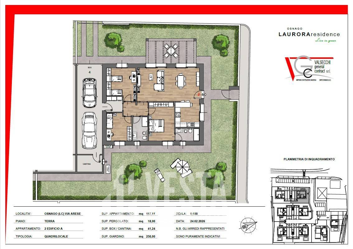 Appartamento in vendita a Osnago, Orane