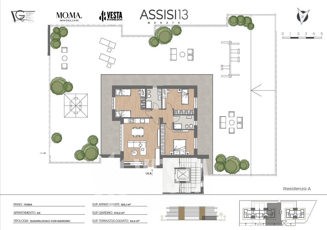 Appartamento in vendita a Merate