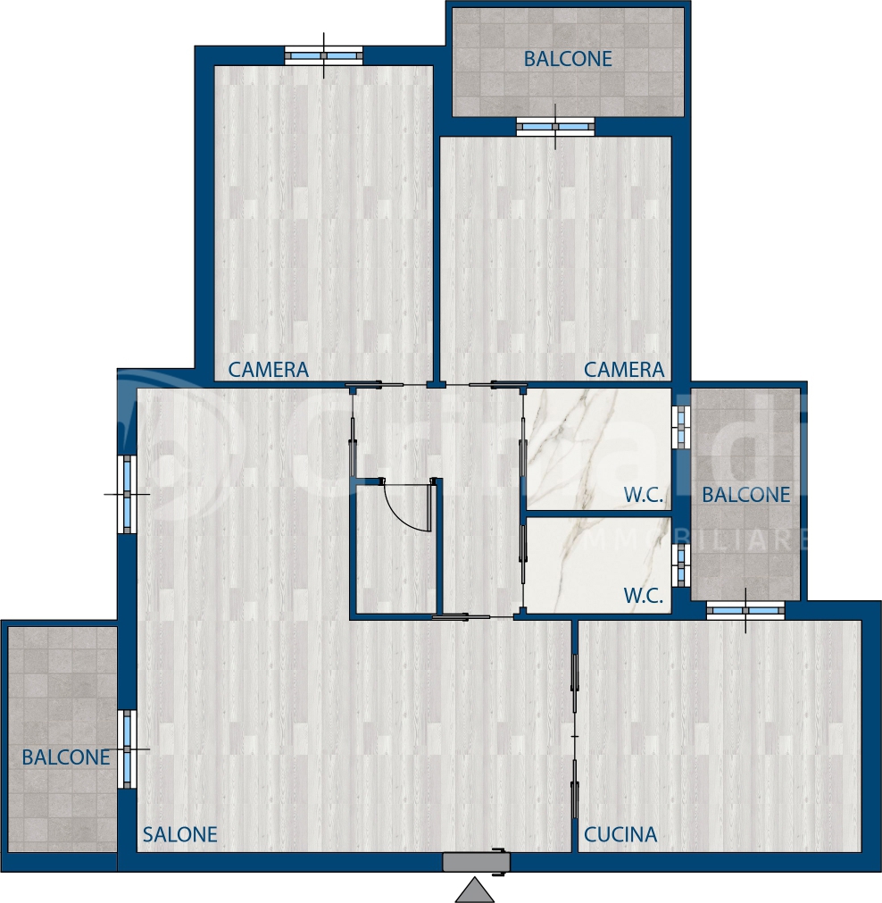 Trilocale in vendita a Quarto